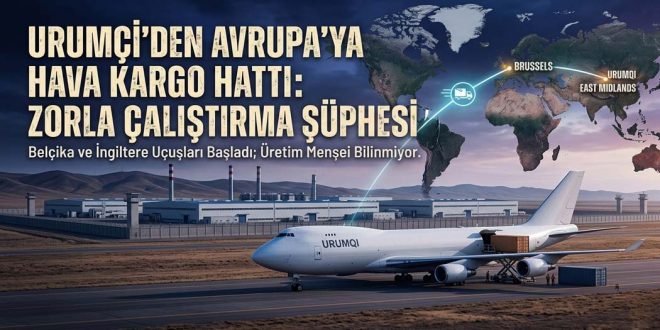 Urumçi’den Avrupa’ya Yeni Kargo Hattı: Zorla Çalıştırma Ürünleri Taşınıyor.